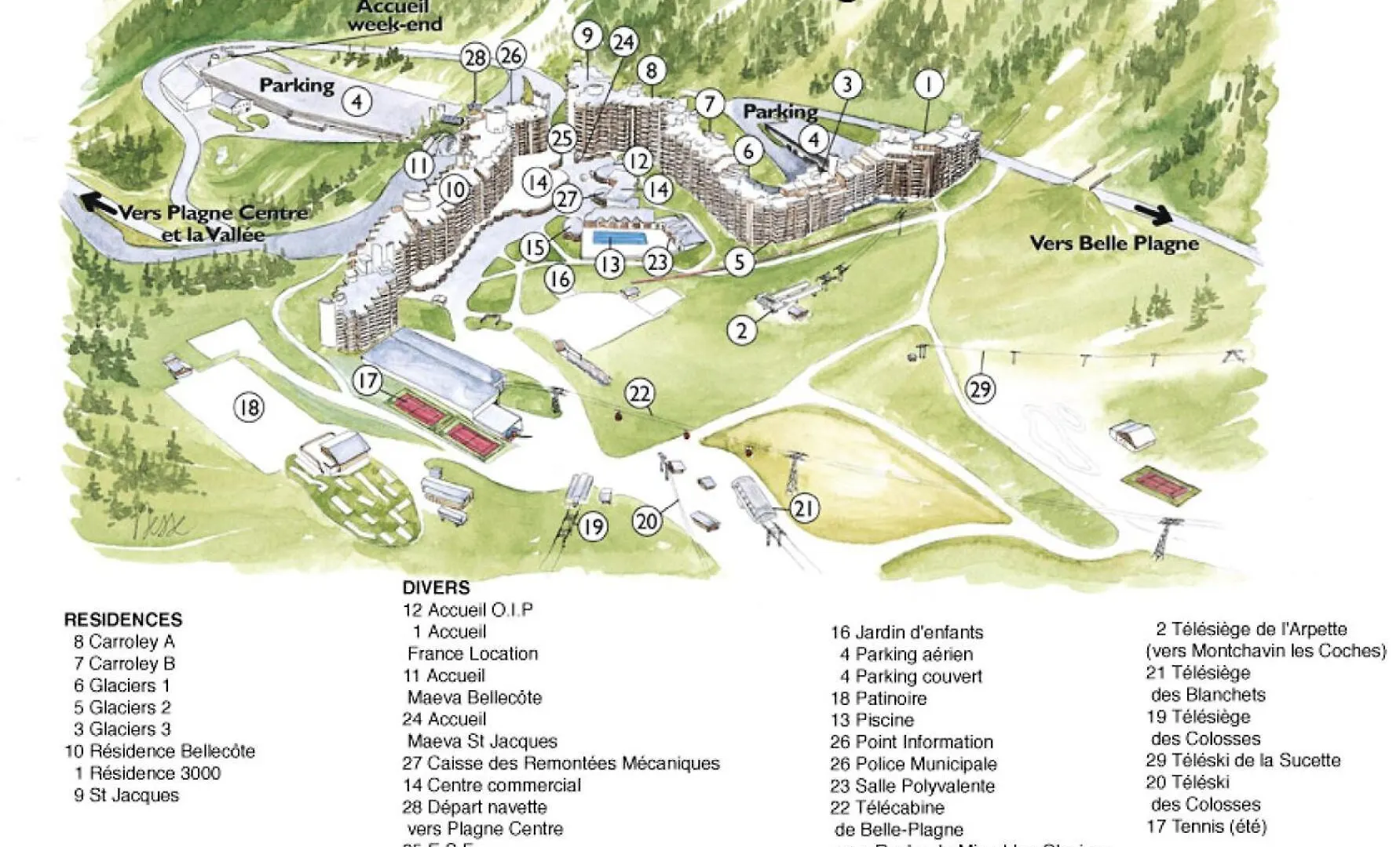 Apartment Residence Saint Jacques A - 2 Pieces Pour 5 Personnes 01 Macot-la-Plagne